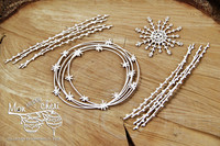 Mon MERRY cheri: Wreath - leikekuvioarkki