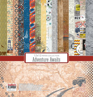 Adventure Awaits 12x12 - paperikokoelma
