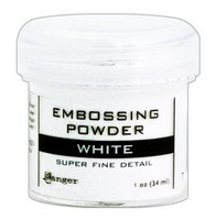 Ranger Embossing Powder: White Superfine Detail 34ml
