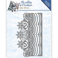 Feeling of Christmas: Ice Crystal Border  -stanssisetti