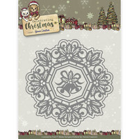 Celebrating Christmas: Jingle Bells Circle Frame  -stanssisetti