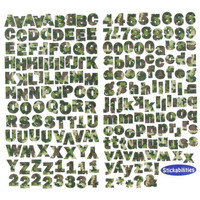 Alpha Stickers: Franklin Camo