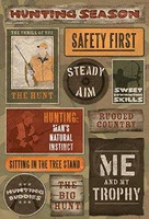 Cardstock Stickers: The Hunt