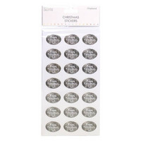 Christmas Chipboard Stickers: Happy Christmas