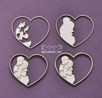 Family Album Hearts - leikekuviopakkaus