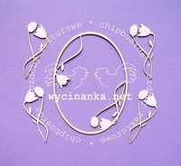 Retro Frame & Flowers - leikekuviopakkaus