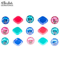 Self-Adhensive Gemstones: Pink/Navy/Teal