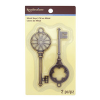 Metal Large Keys Embellishments