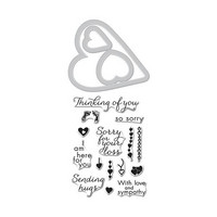 Stamp & Cut: So Sorry -setti