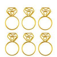 Flea Market Fancy Paperclips: Gold Rings