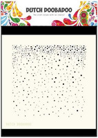 Dutch Doobadoo: Snow 15x15 cm -sabluuna