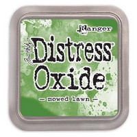 Distress Ink Oxide: Mowed Lawn  -mustetyyny