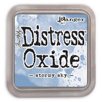 Distress Ink Oxide: Stormy Sky  -mustetyyny