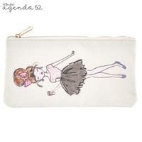 Fashionista Canvas Pouch