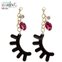 Flea Market Fancy Resin Charms: Eyelash