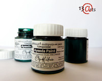 13arts Ayeeda Paint: Metallic Turquoise 25 ml