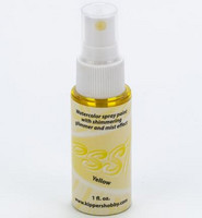 Psst Watercolor Spray Paint:  Yellow - kimaltava suihke