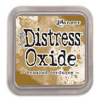Distress Ink Oxide: Brushed Corduroy -mustetyyny