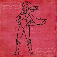 Latarnia Morska: Superwoman - unmounted leimasin