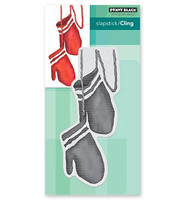 Penny Black Slapstick/Cling:  Christmas Mittens - leimasin