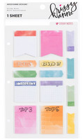 Krissyanne Designs:  Watercolor Sticky Notes