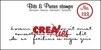 Bits & Pieces Stamps: Old Handwriting 3 lines