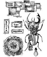Stamperia:  Time Machine -leimasinsetti