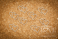 First Love: Hearts  -chipboardpakkaus