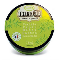 Aladine Izink 3D Texture Paste 75ml: Bamboo- tekstuuripasta