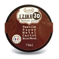 Aladine Izink 3D Texture Paste 75ml: Ambre- tekstuuripasta