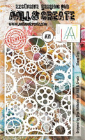 Aall & Create STENCIL: Steam Cogs  #71 - sabluuna