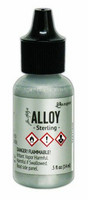 Ranger Tim Holtz Alcohol Ink Alloy 15 ml : Sterling