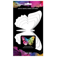 Brea Reese Acrylic Shapes: Butterflies