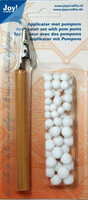 Joy Crafts Chalks Applicator with pompoms - työväline