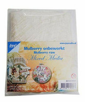 Raw Mulberry Fibres for Mixed media