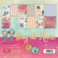 Craft & You Design: Stay Home 6x6 - paperikokoelma