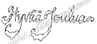Vilda Stamps: Hyvää Joulua - leimasin