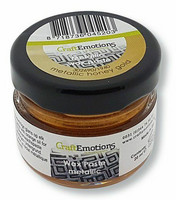 Craft Emotions Wax Paste: Metallic Honey Gold 30 ml - metallivaha