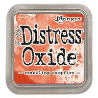 Distress Ink Oxide: Crackling Campfire -mustetyyny
