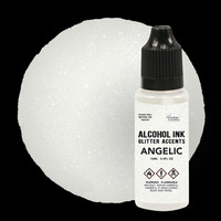 Couture Creations Alcohol Ink  Glitter Accents 12 ml :  Angelic  - alkoholimuste