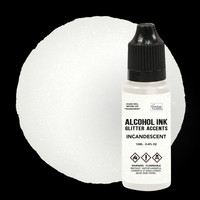 Couture Creations Alcohol Ink  Glitter Accents 12 ml :  Incandescent - alkoholimuste