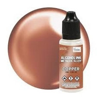 Couture Creations Alcohol Ink Metallic Alloy 12 ml :  Copper - alkoholimuste