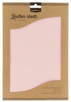 Studio Light A4 Leather Sheets: Baby Pink