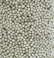 Caviar Beads: Silver 0,8 - 1 mm/ 22 g