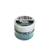 Stamperia Glamour Sparkles 40g : Sparkling Turquoise - glittermurske