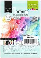 Vaessen Creative: Florence Smooth 200gsm akvarellipaperipakkaus A6 / 36 arkkia