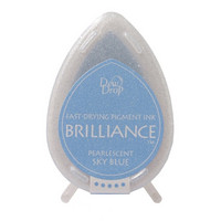 Brilliance Dew Drop : Pearlecent Sky Blue - mustetyyny