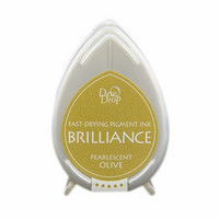 Brilliance Dew Drop : Pearlecent Olive - mustetyyny