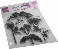 MD: Colorful Silhuette - Floral Beauty - leimasinsetti