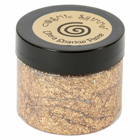 Cosmic Shimmer Ultra Sparkle Paste:  Sahara Gold 50 ml 